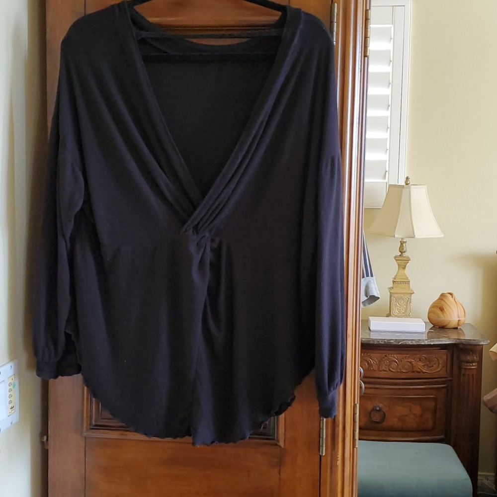 Low back Free People Ribbed Tunic